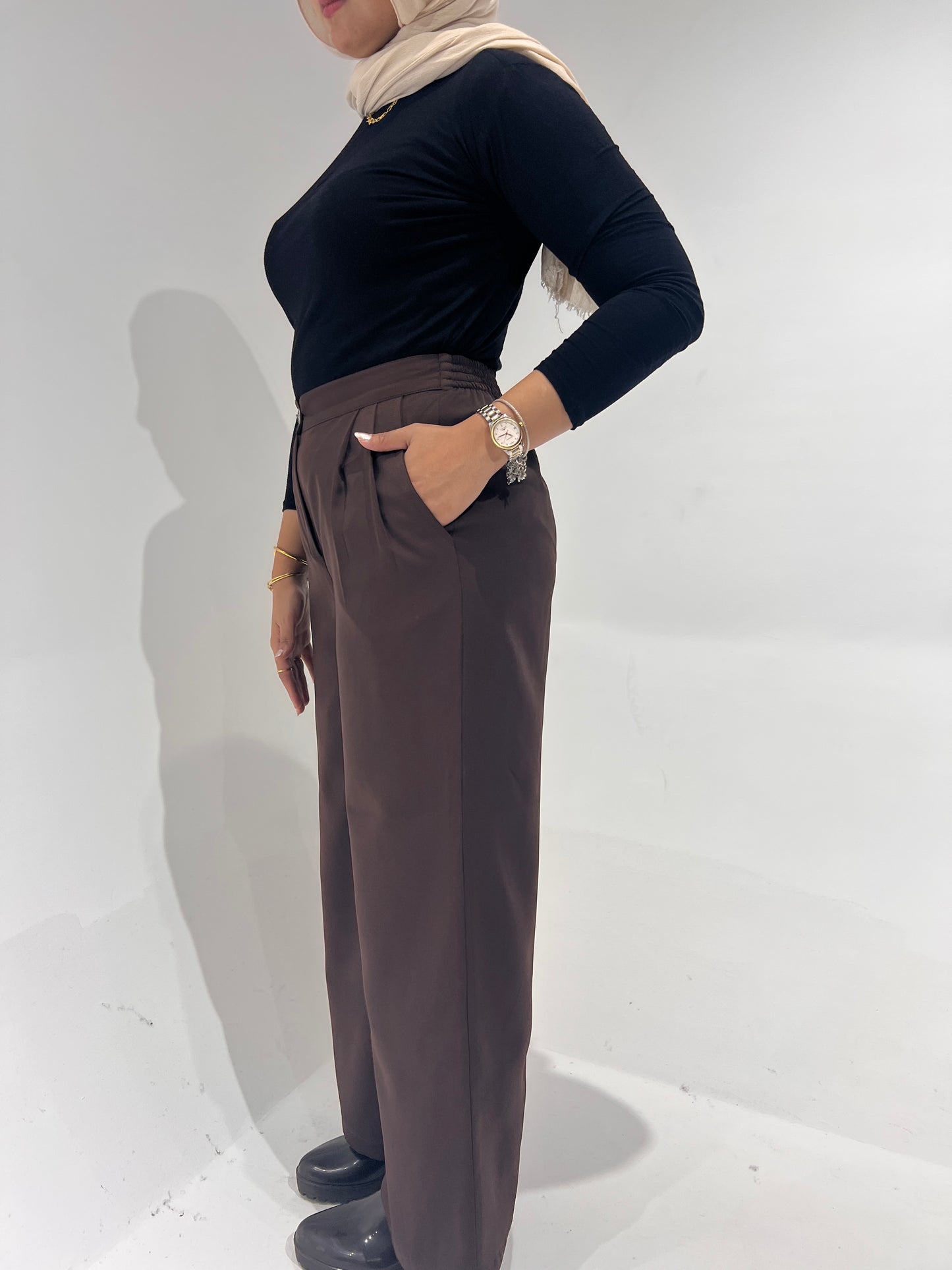 Chocolate Brown Pants