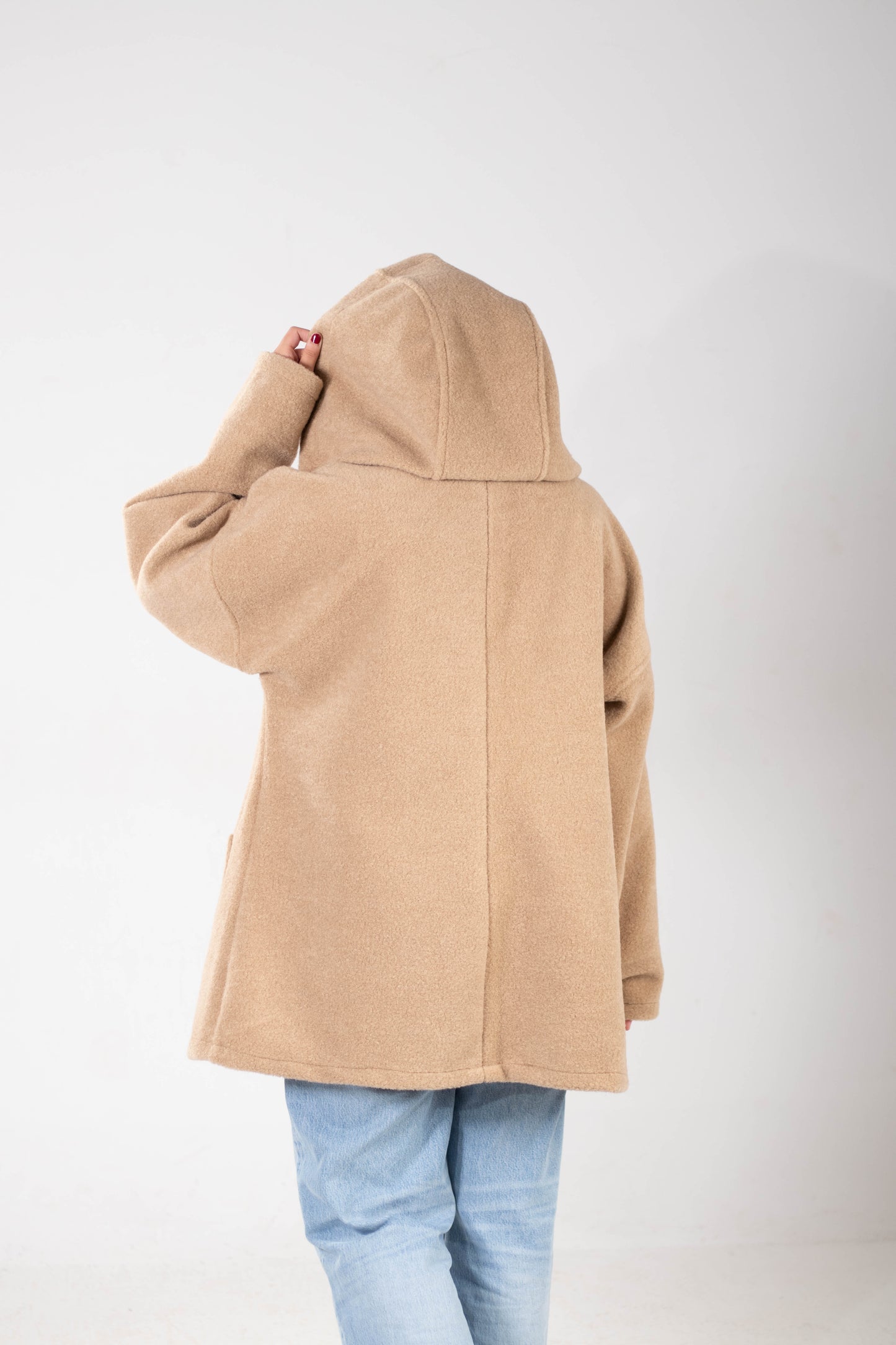 Wool Hodded Jacket