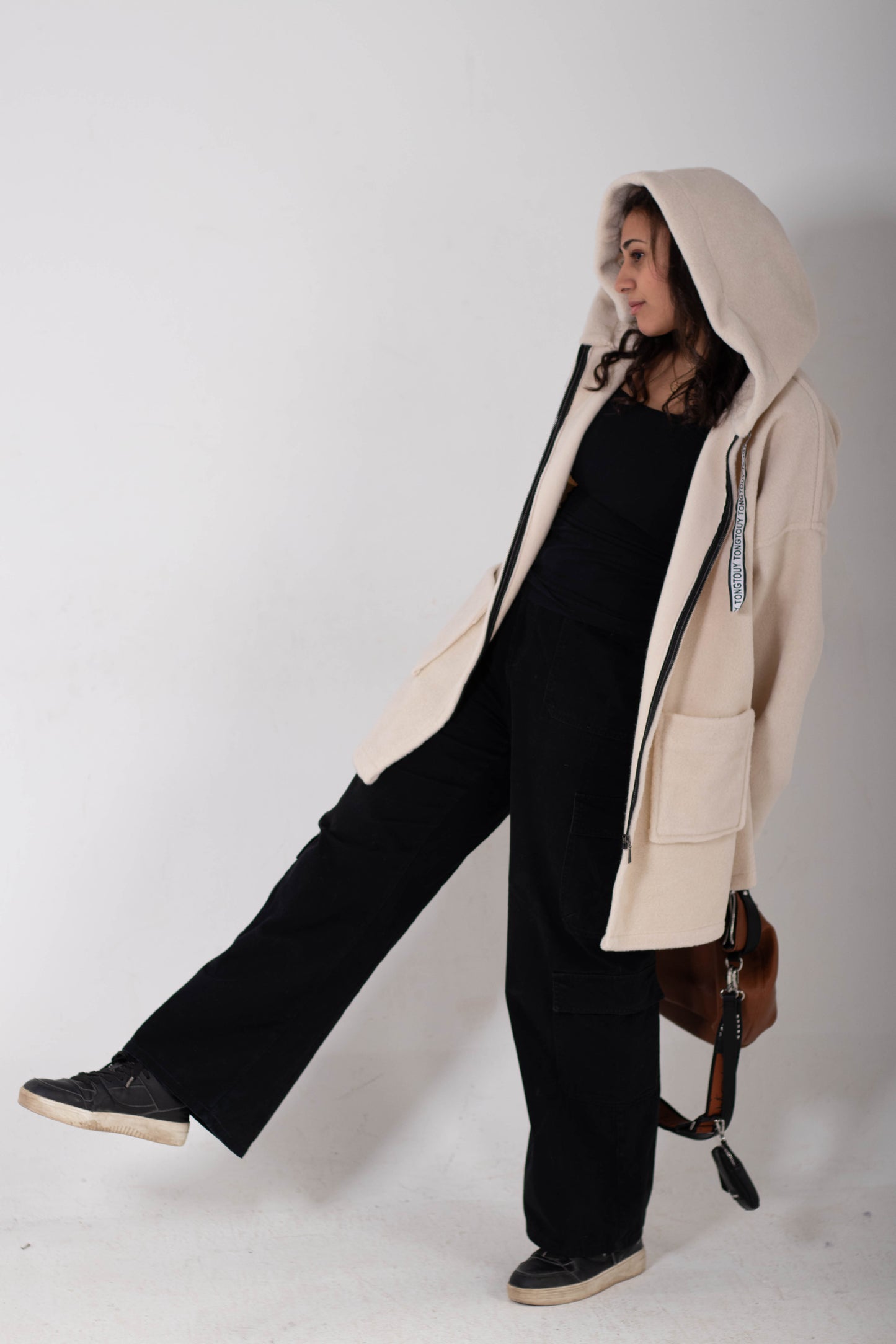 Wool Hodded Jacket