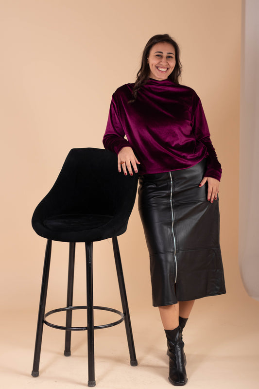 Leather Skirt