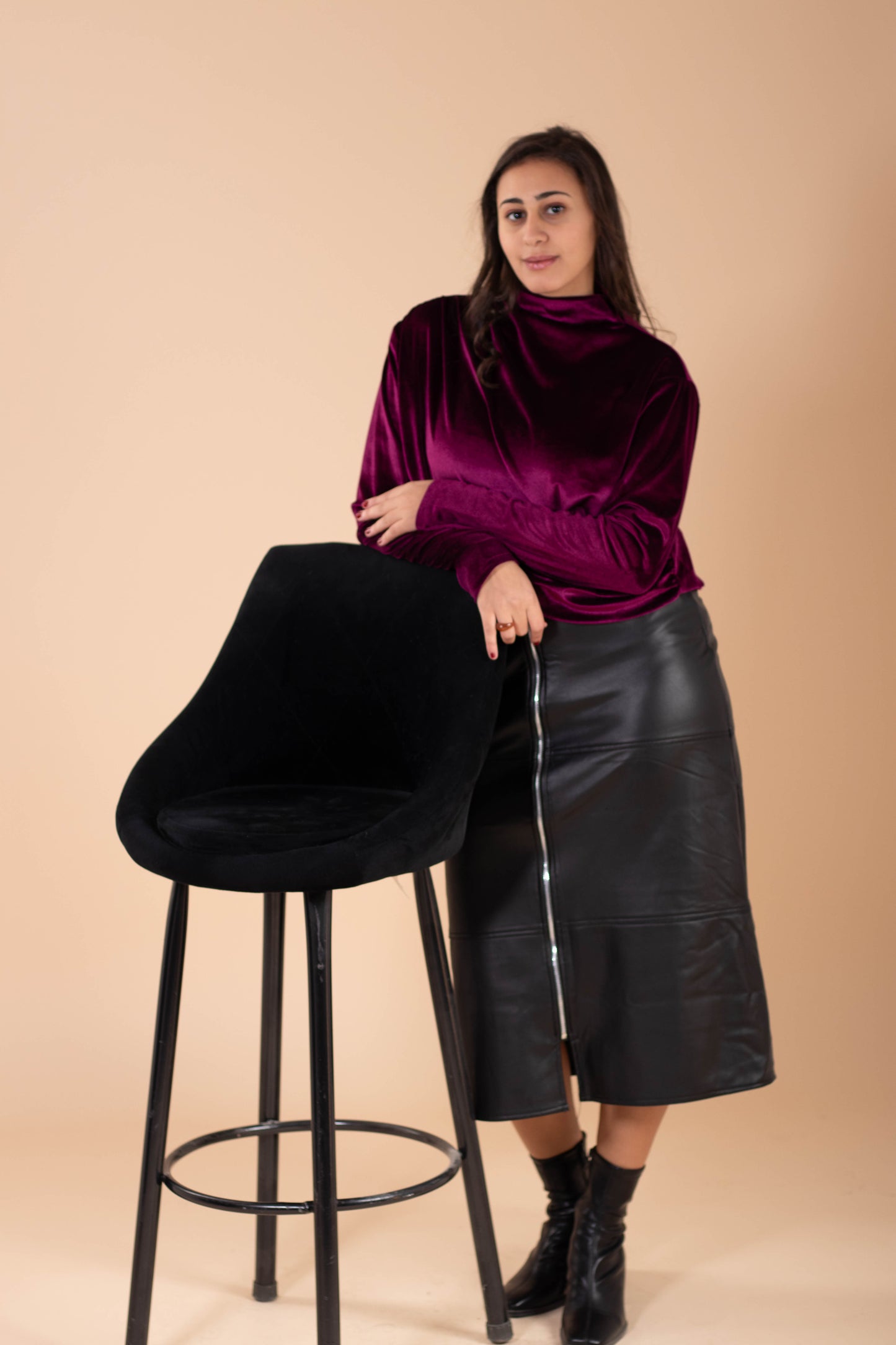 Leather Skirt
