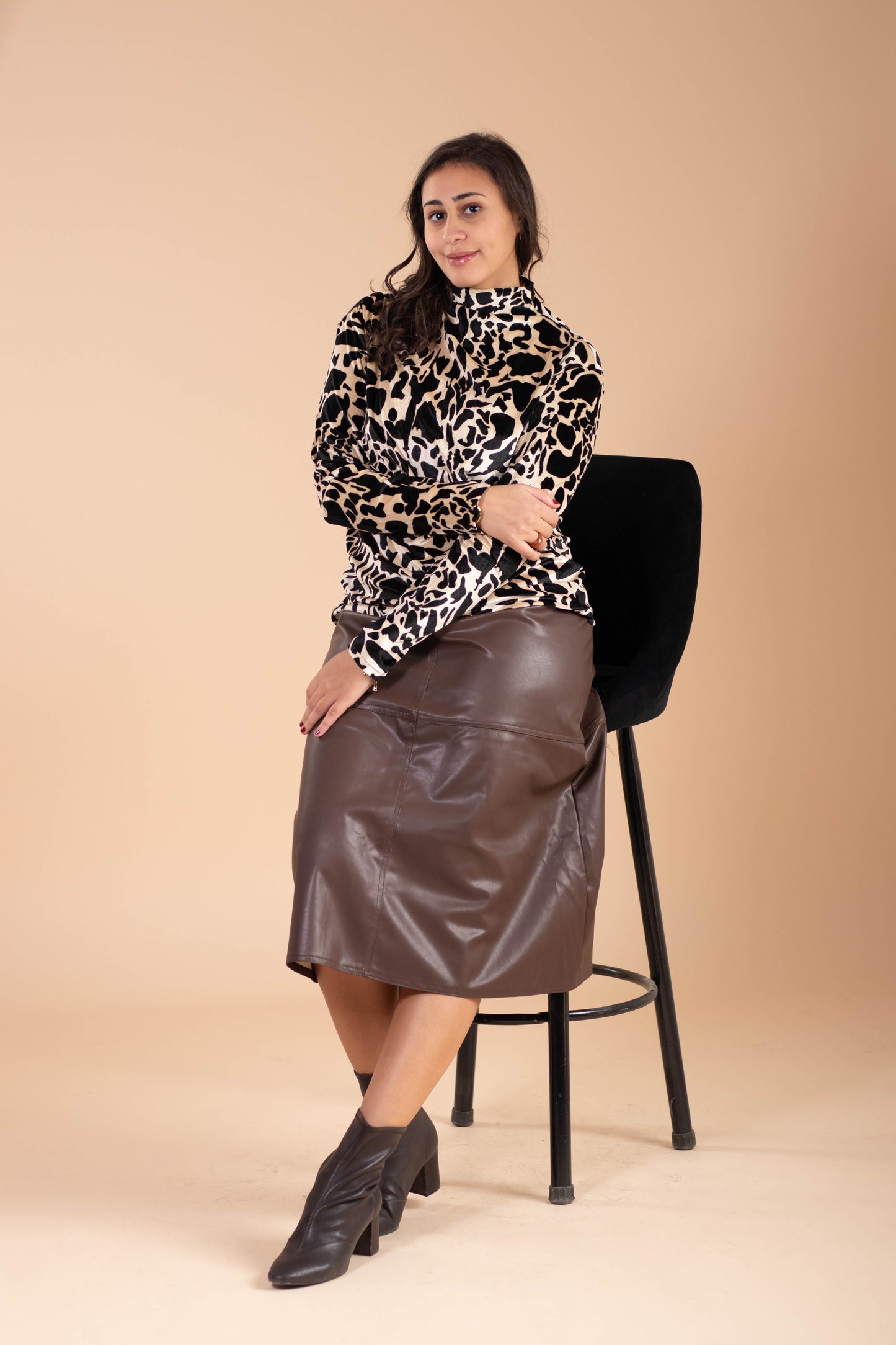Leather Skirt