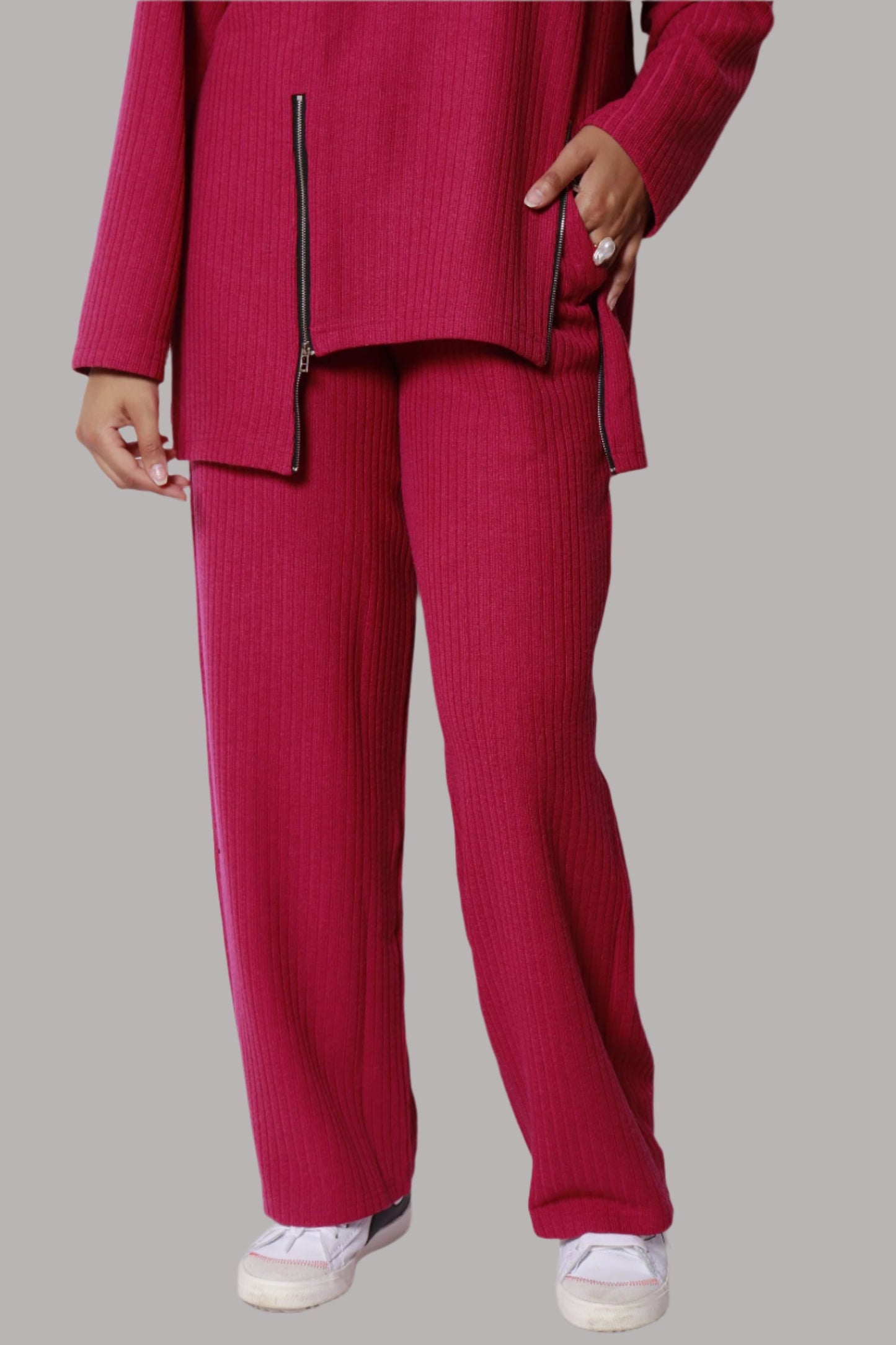 Fuchsia Rib Set