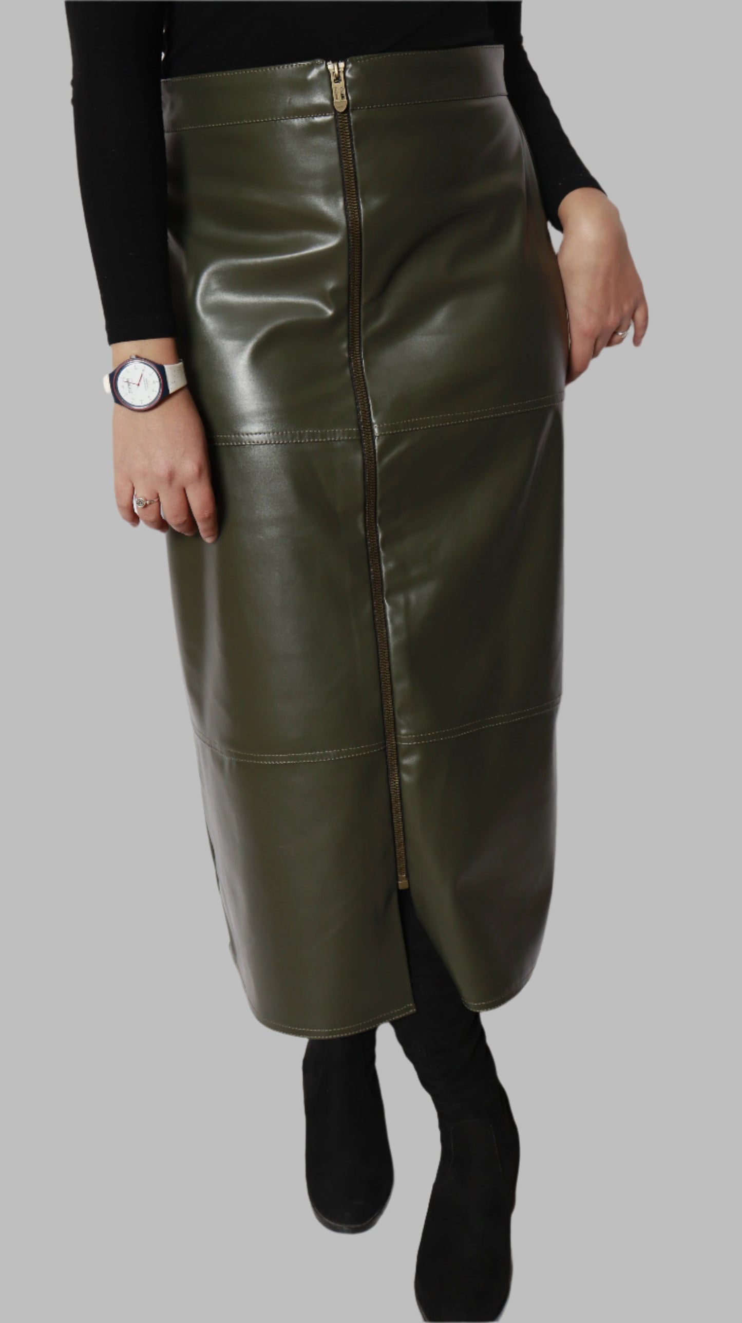 Leather Skirt