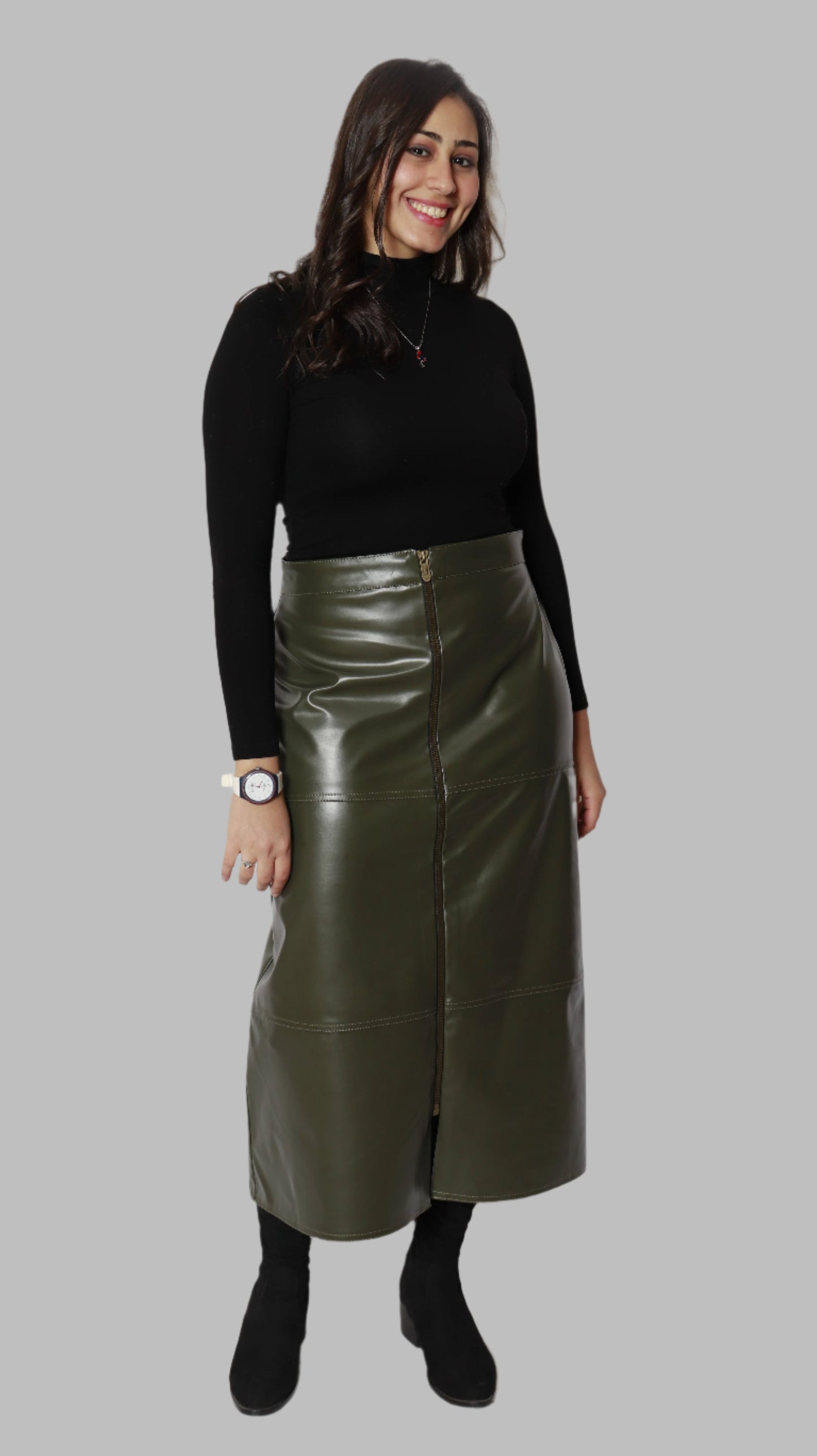 Leather Skirt