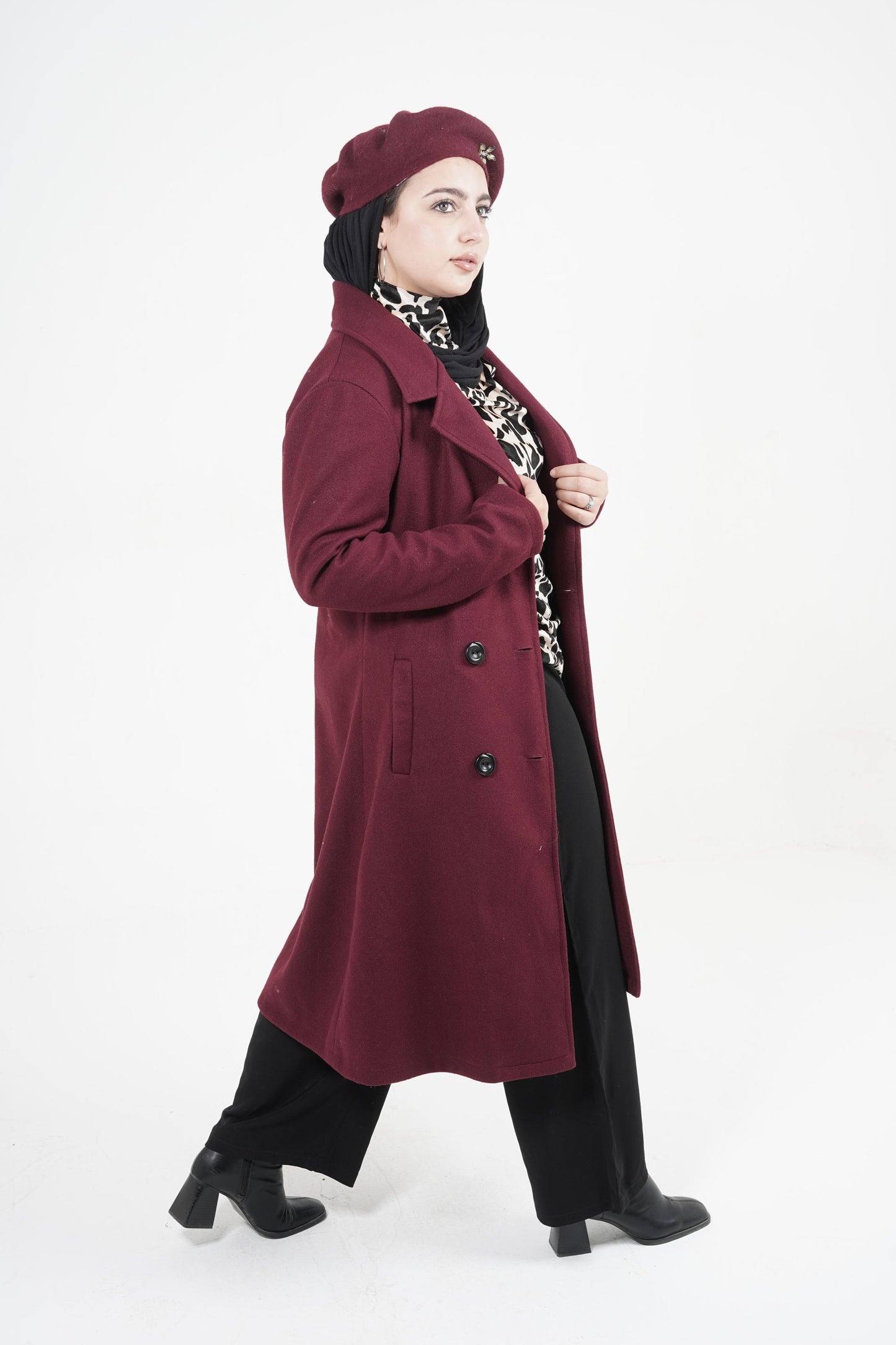 Burgandy Coat