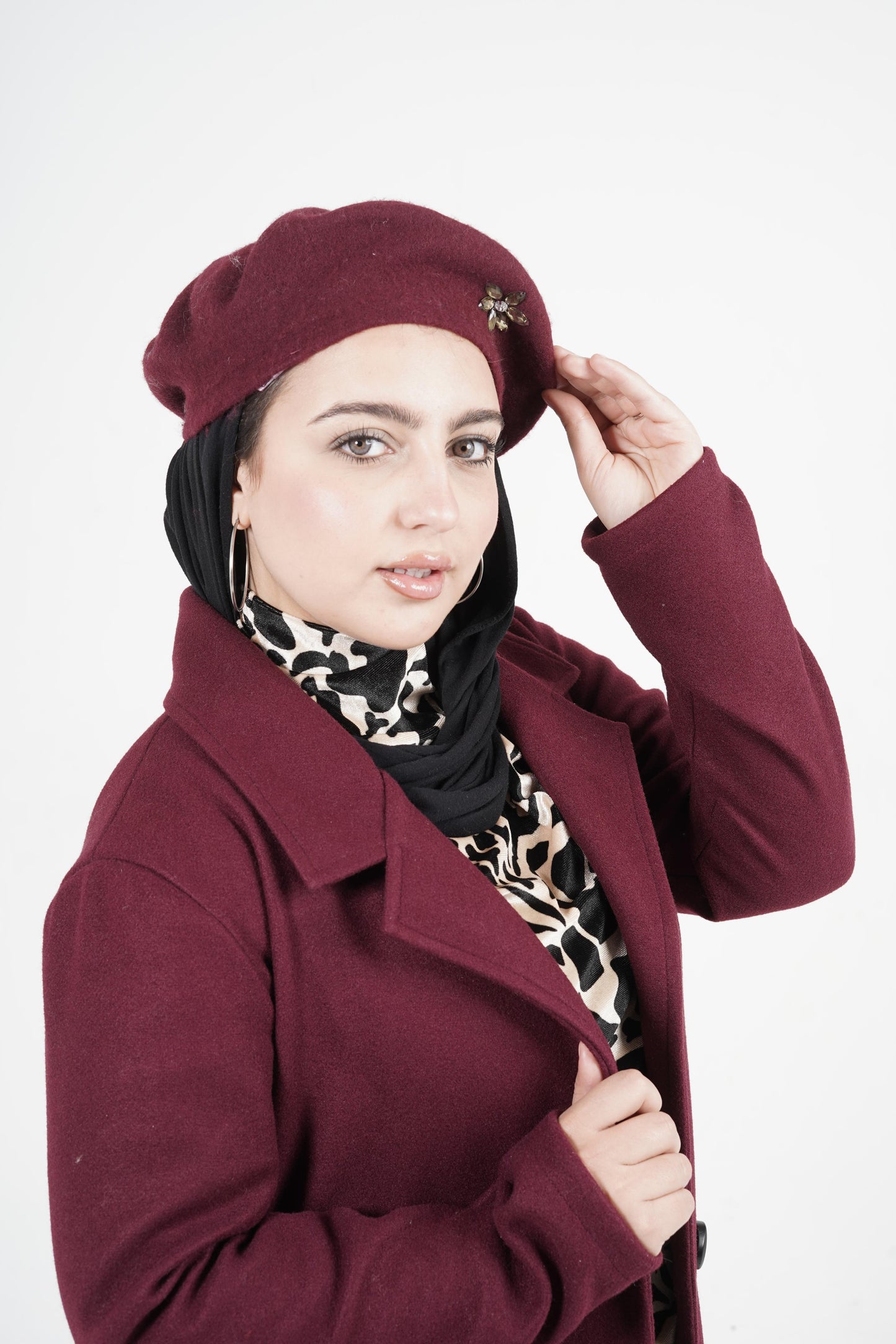 Burgandy Coat