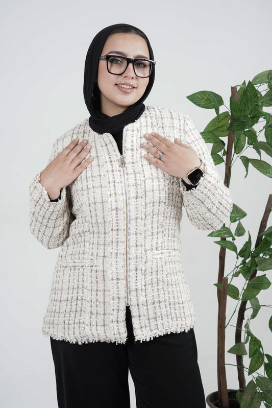 Offwhite Checkered  Jacket