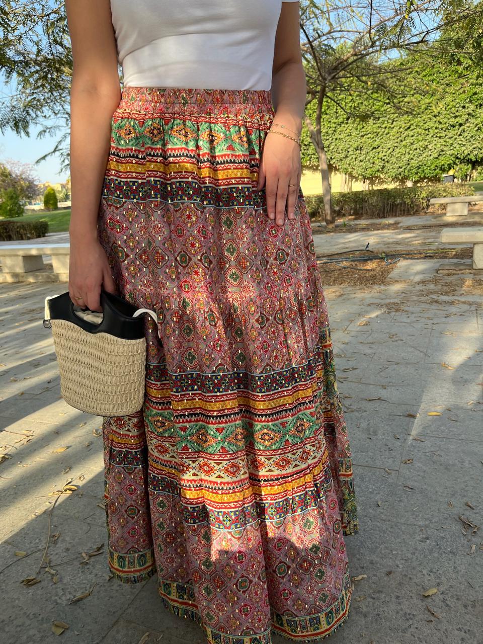 Boho Picinic Skirt