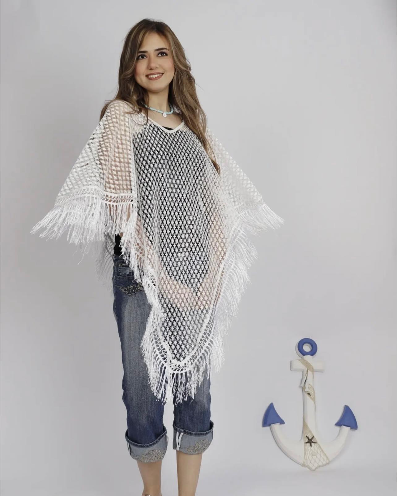 Ocean Mist Poncho