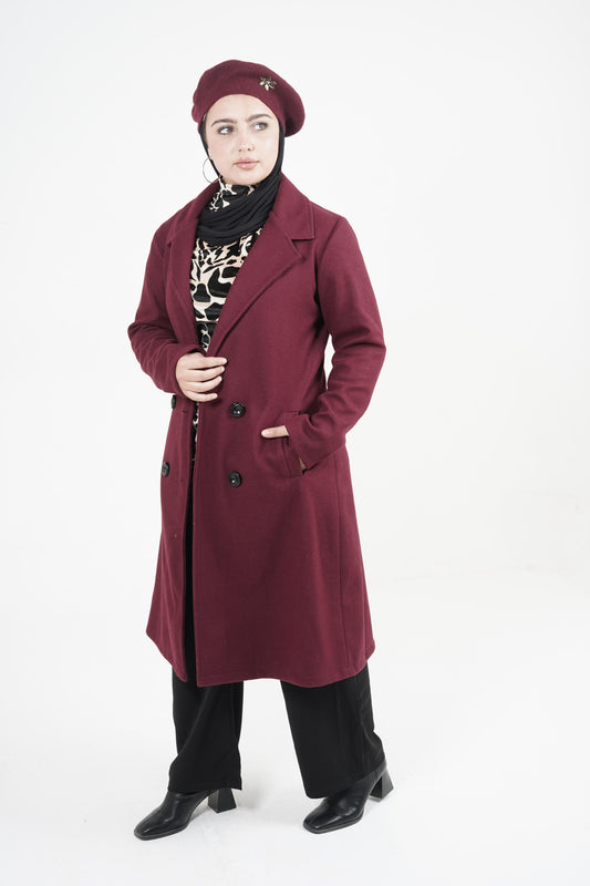 Burgandy Coat