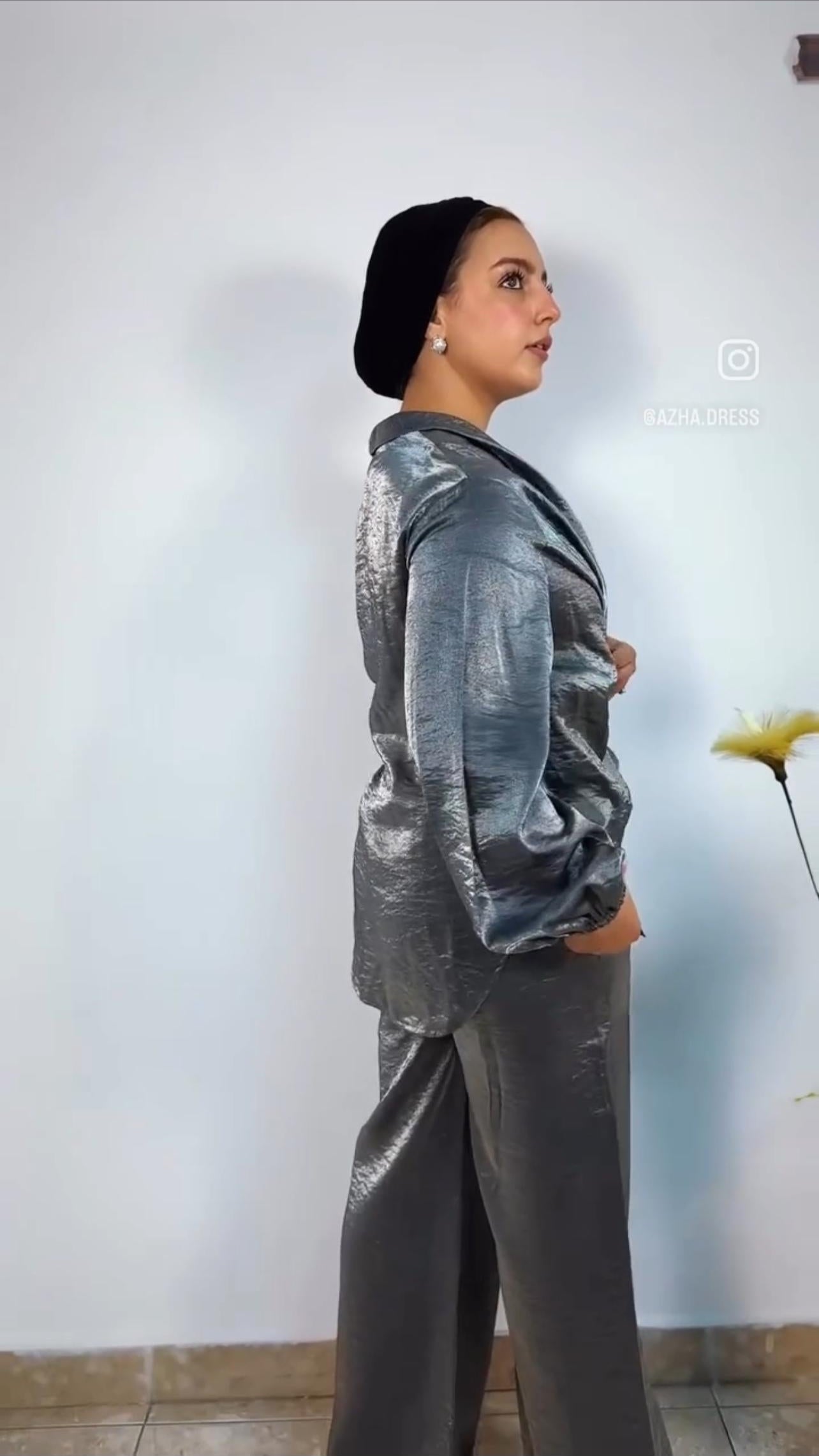 Silver Grey Shimmer Set
