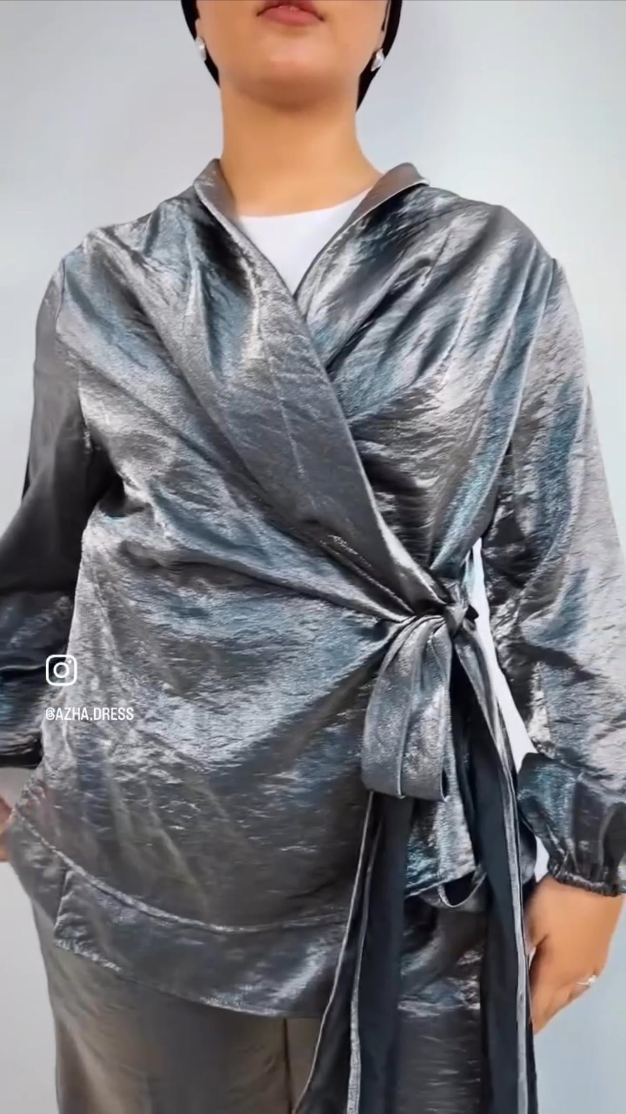 Silver Grey Shimmer Set