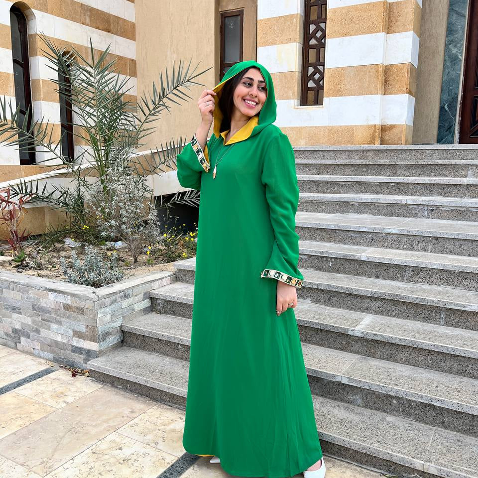 Sufi Green Abaya
