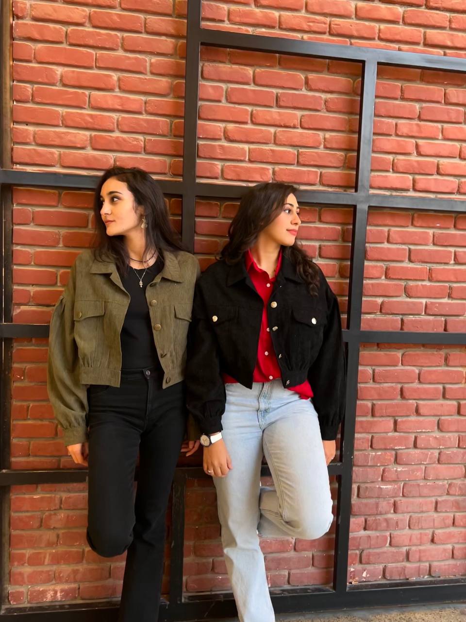 Corduroy Cropped Jacket