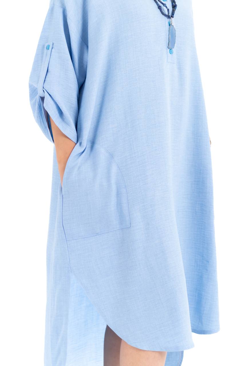 Baby blue comfy dress