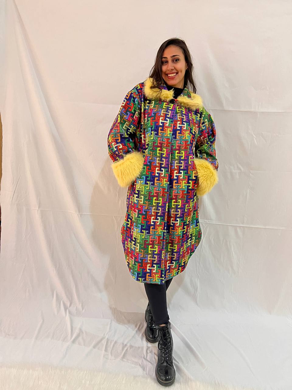 Wool Candy colors Coat