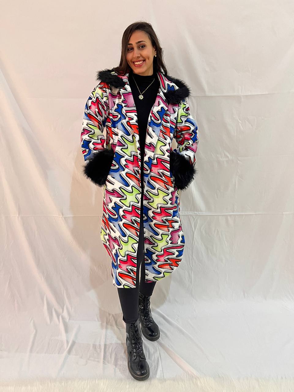 Wool Candy colors Coat