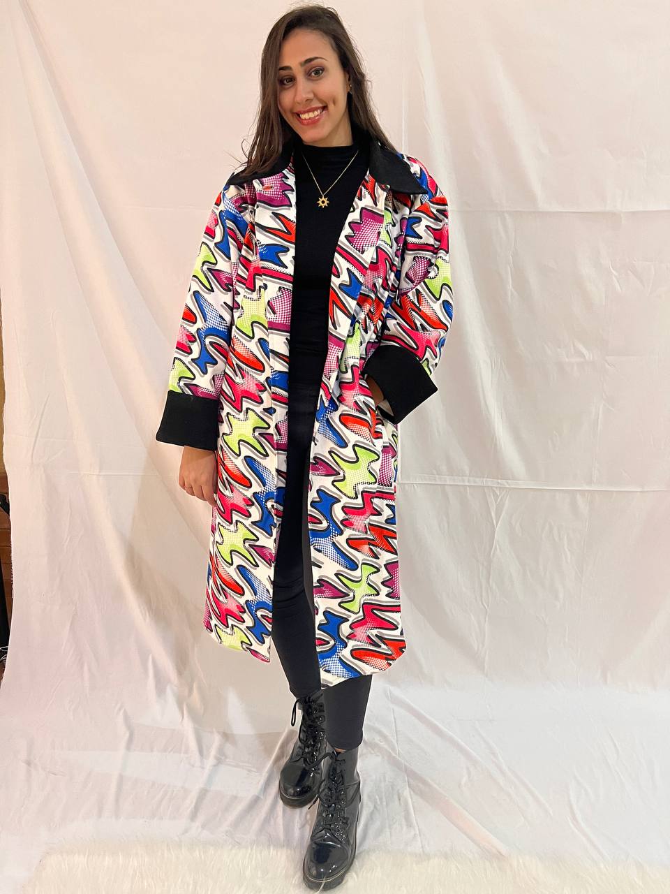 Wool Candy colors Coat