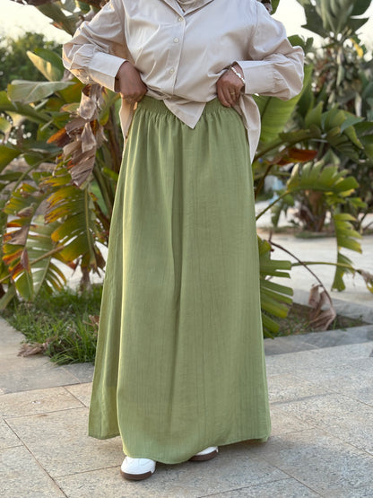 Galaxy Green Skirt