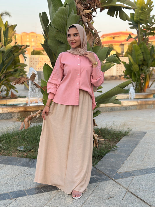 Galaxy Beige Skirt