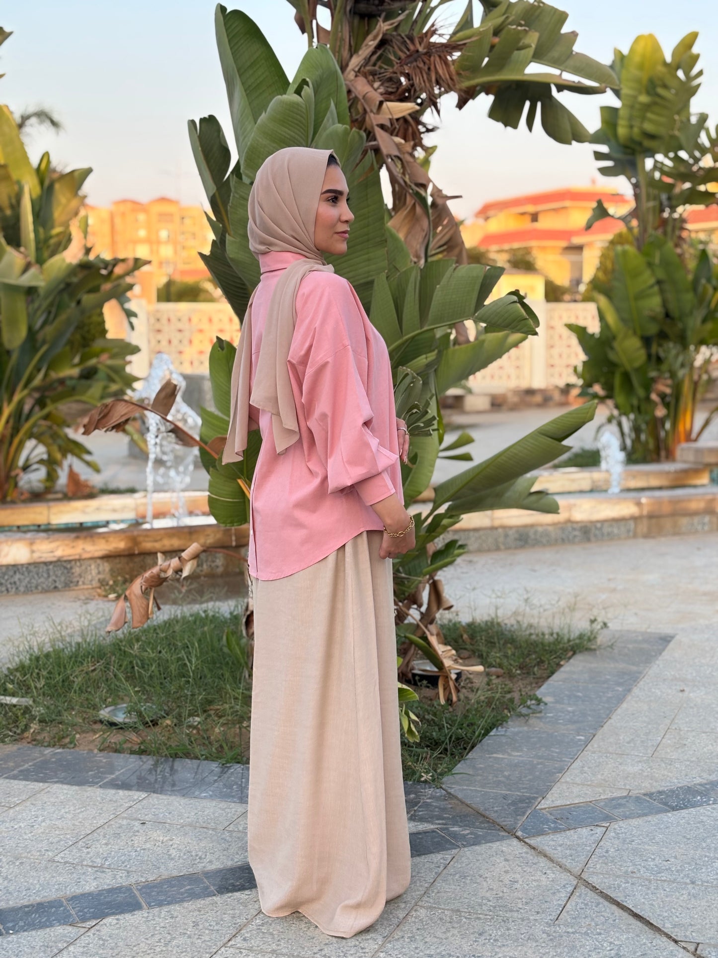 Galaxy Beige Skirt