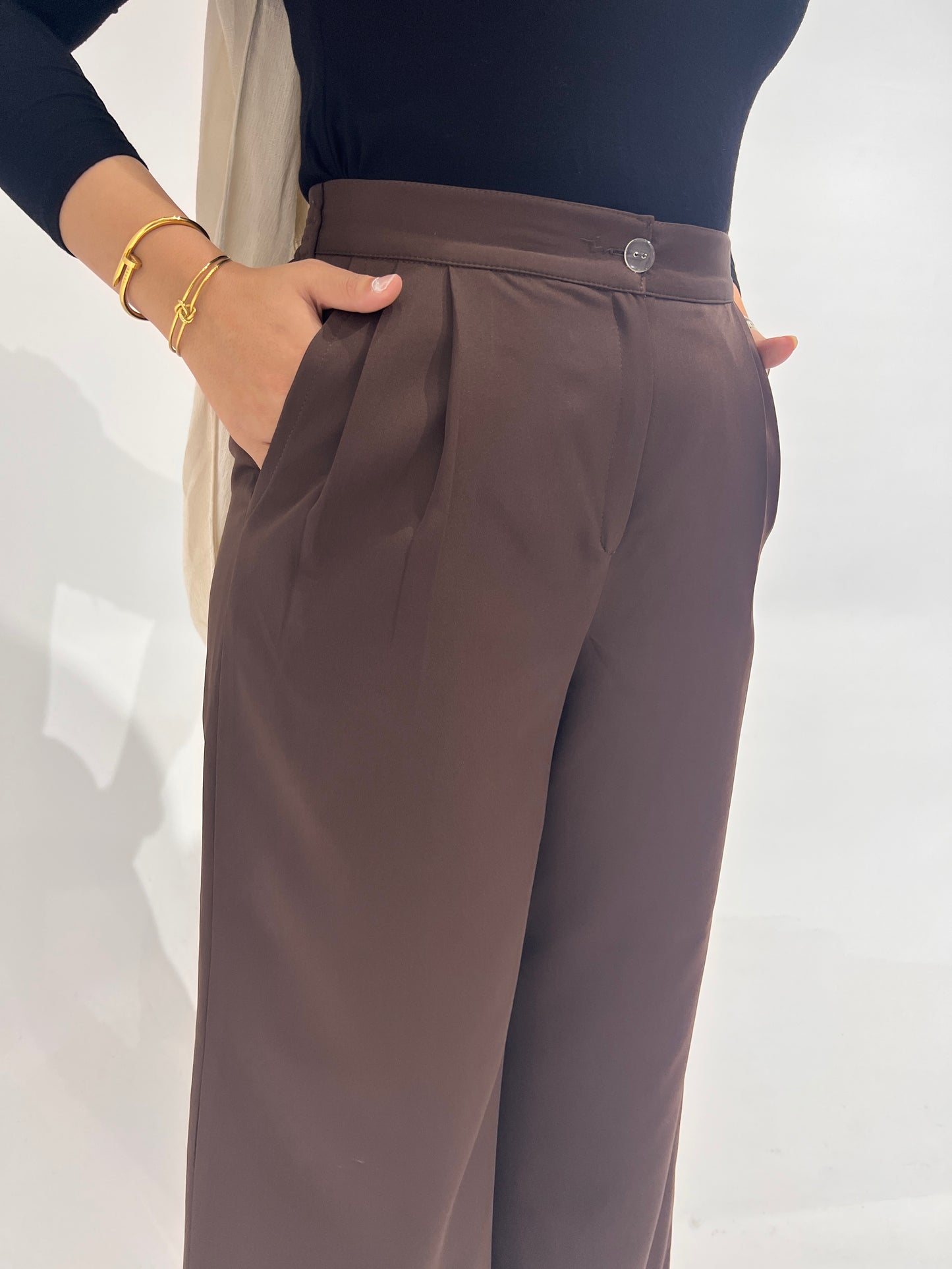 Chocolate Brown Pants