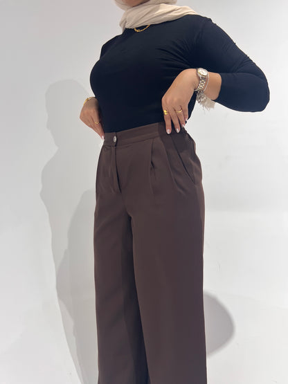 Chocolate Brown Pants