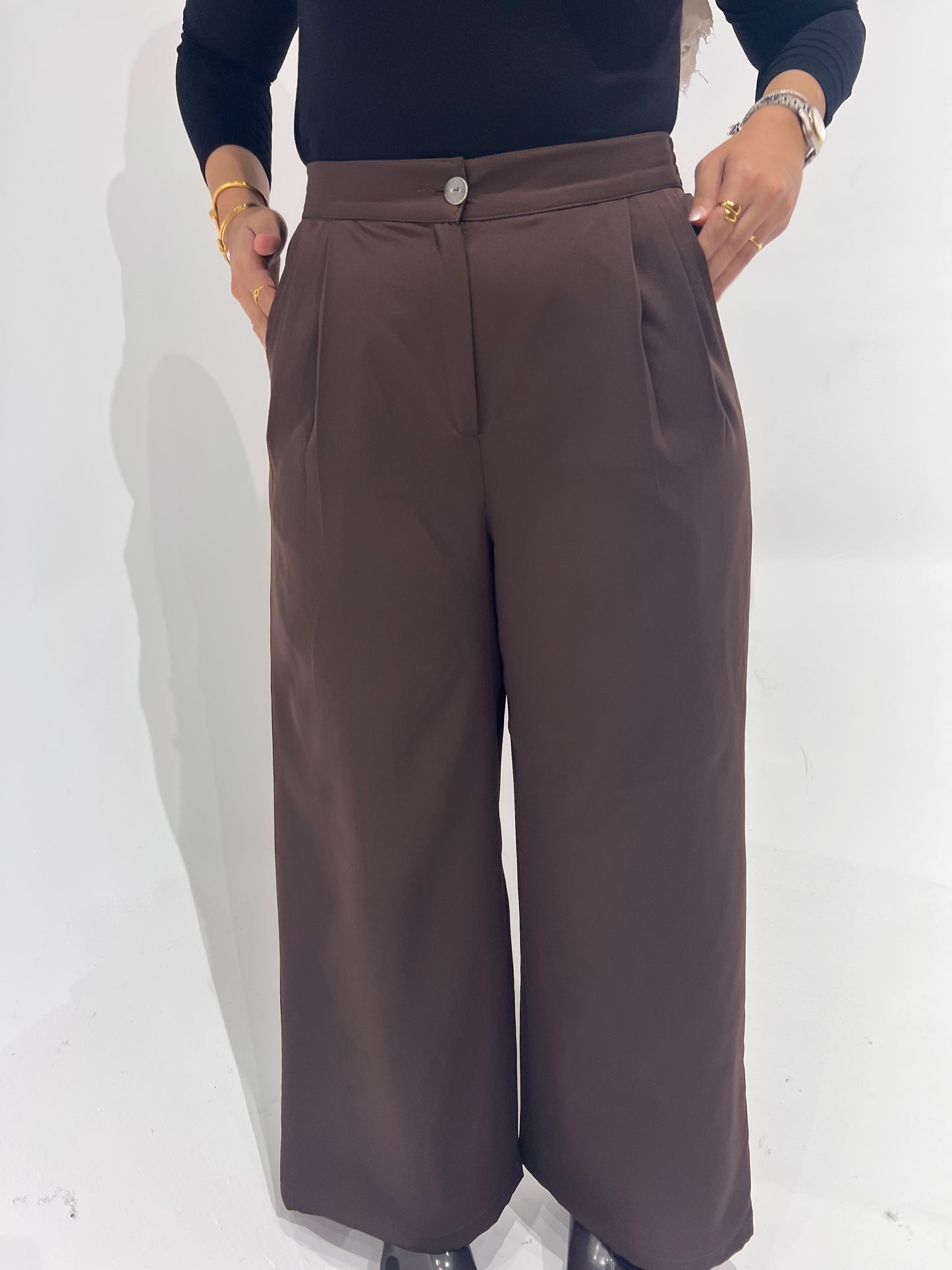 Chocolate Brown Pants