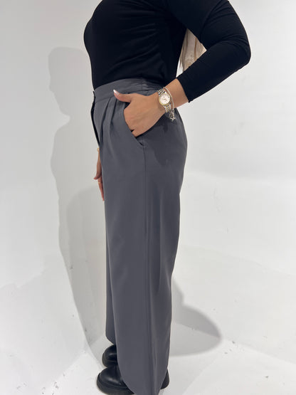 Grey Formal Pants