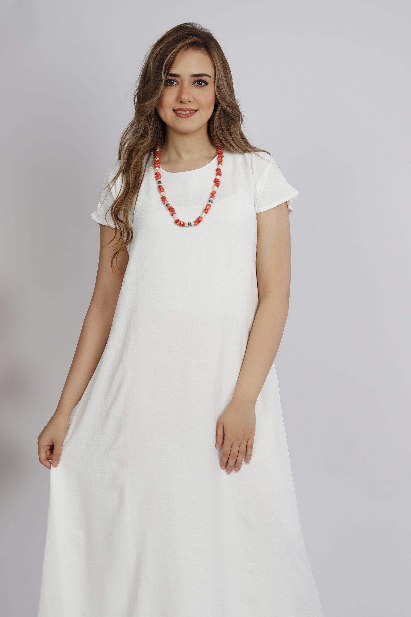 Basic White Dress