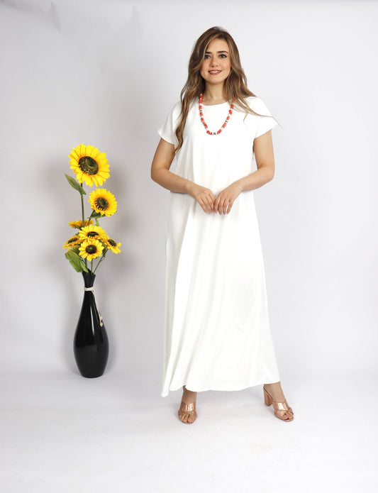 Basic White Dress