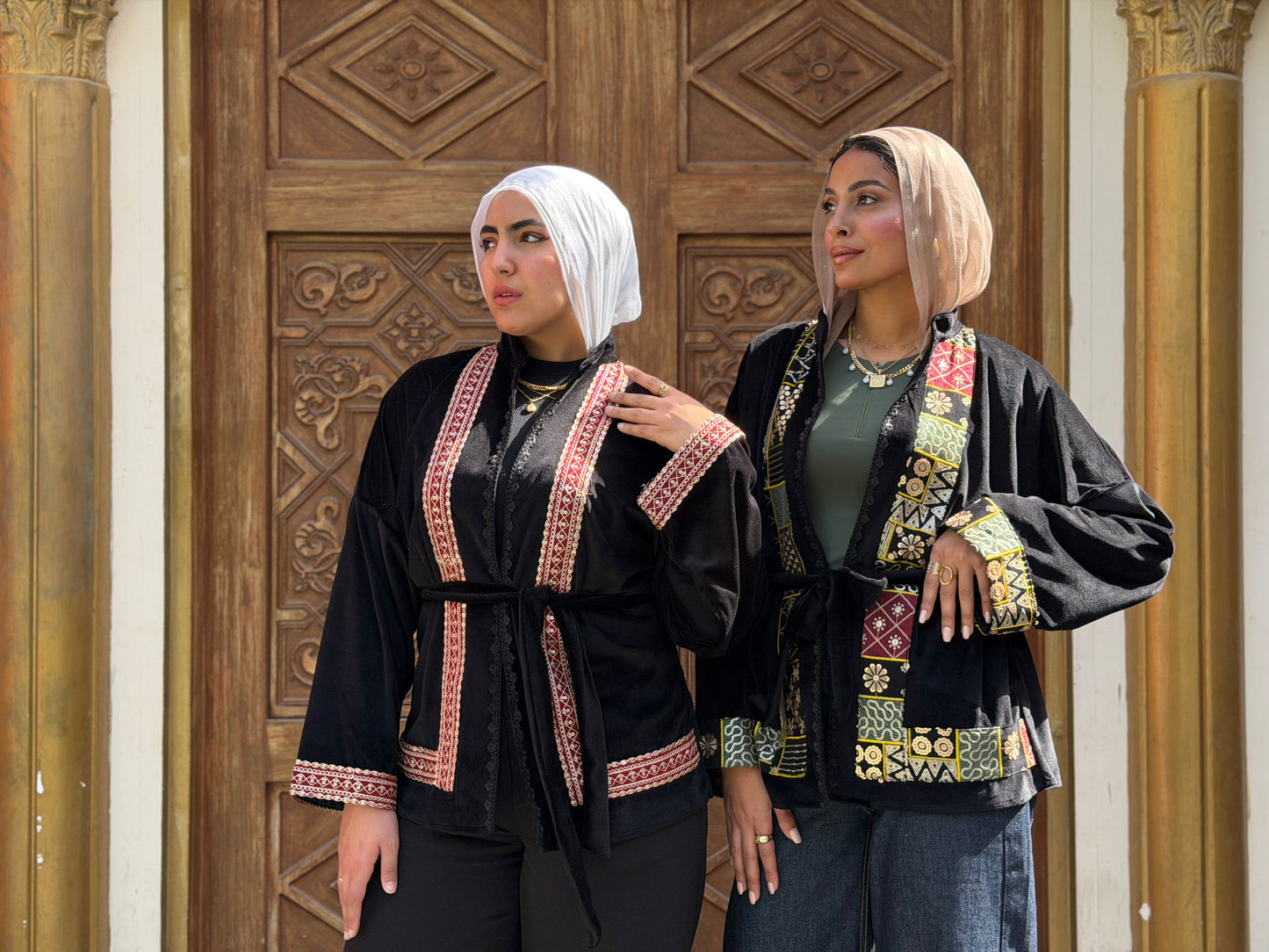 Royal Heritage  Red Stripped Cardigan