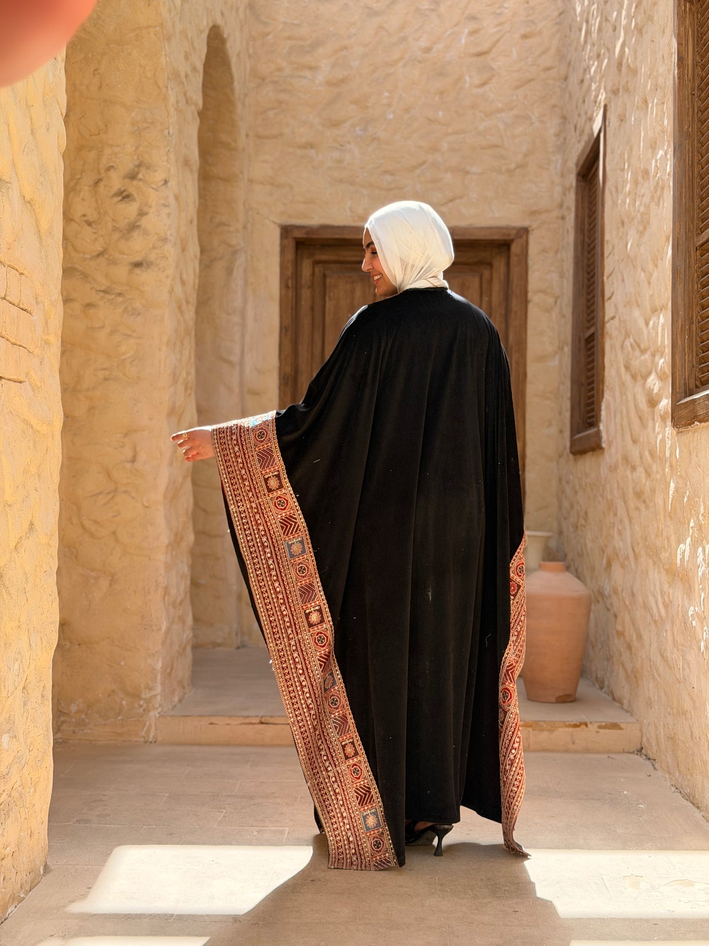 Royal Heritage  Shawl Red Kaftan