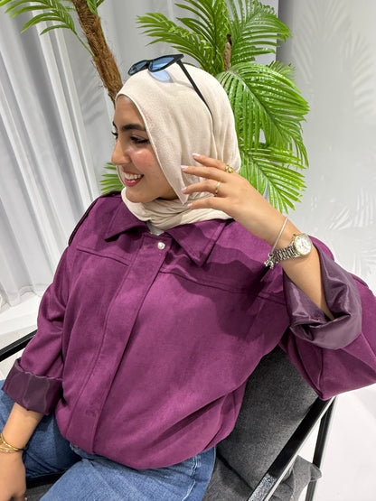 Royal Purple  Lined Jacket