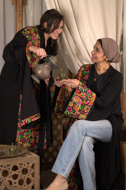 Colorful Shawl Kaftan