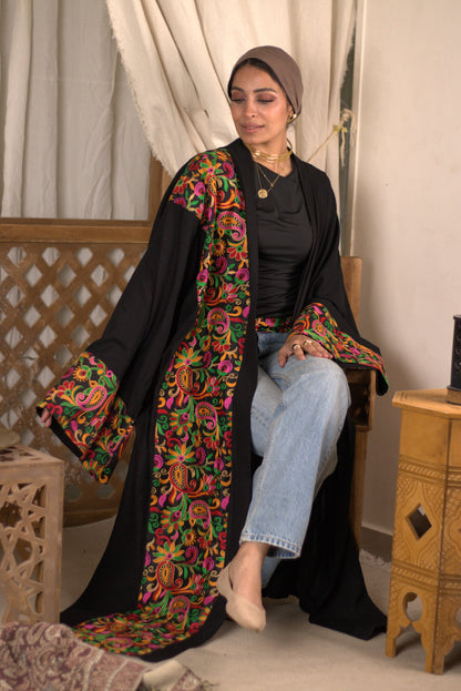 Colorful Shawl Kaftan