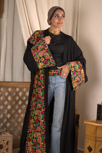 Colorful Shawl Kaftan