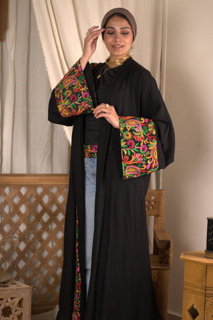 Colorful Shawl Kaftan