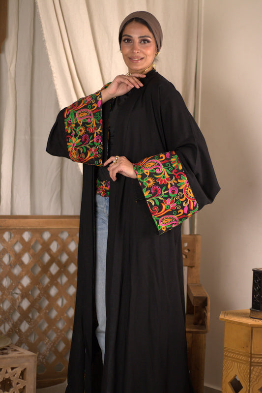 Colorful Shawl Kaftan