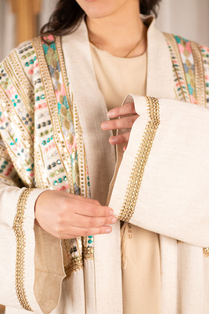 Sahara embroidered Kaftan