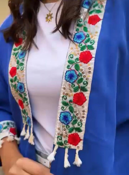 Royal Blue Cardigan