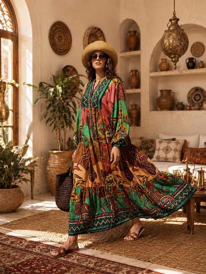 Summer vibes Green dress