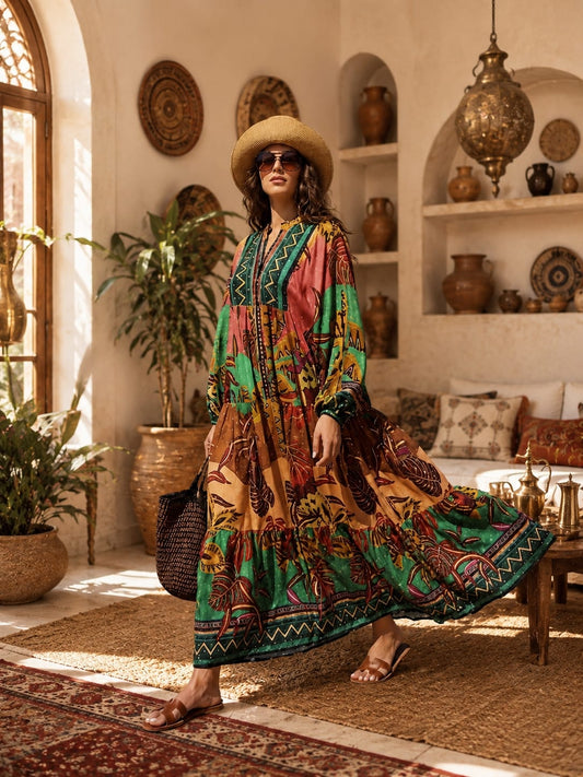 Summer vibes Green dress
