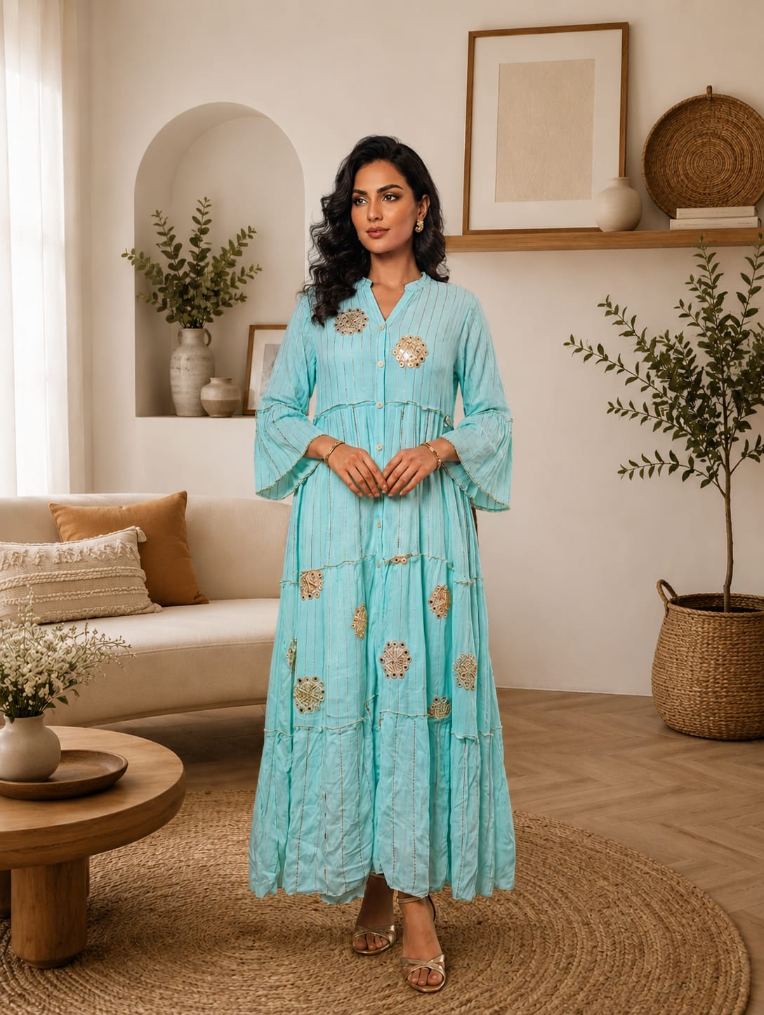 Gypsy Bloom Collection Ocean Dress