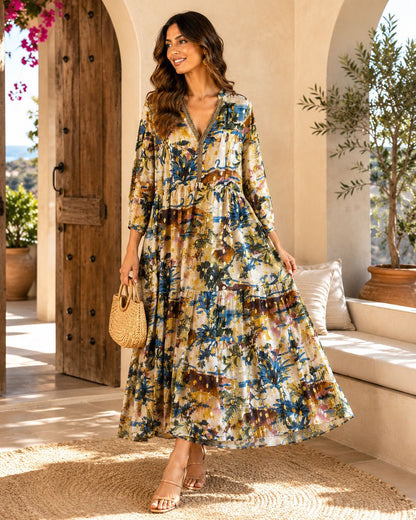 Gypsy Bloom Collection Blue Lagoon Dress