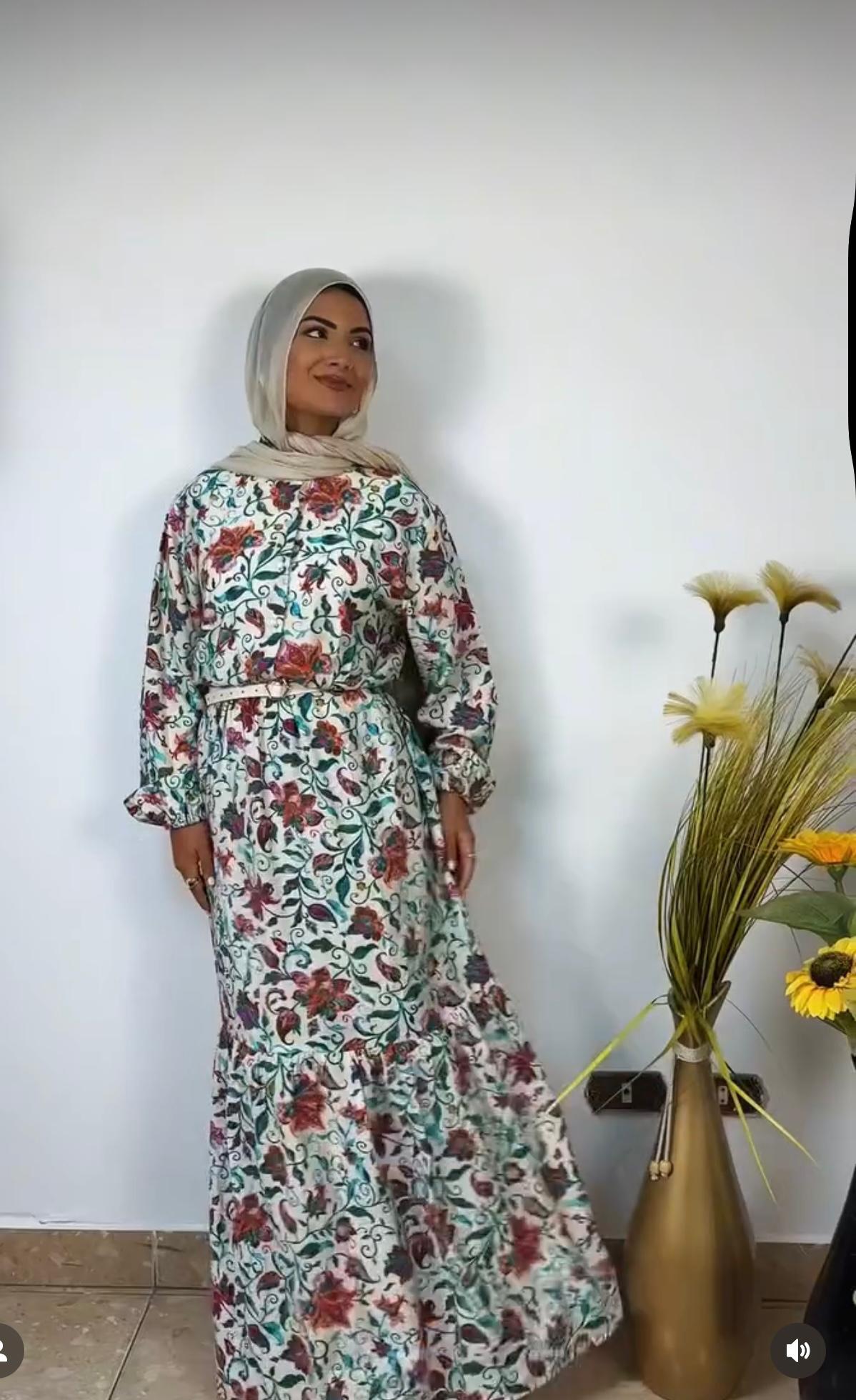 Floral summer dress