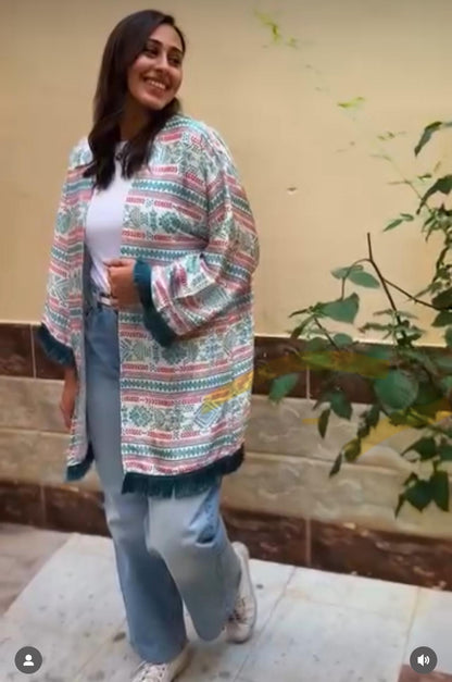 Tribal Inspired short Cardigan