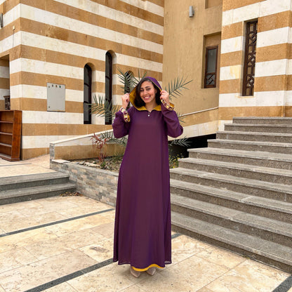 Sufi Purple Abaya