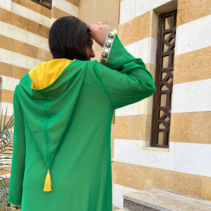 Sufi Green Abaya